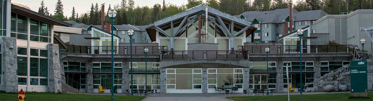 UNIVERSITY OF NORTHERN BRITISH COLUMBIA - UNBC